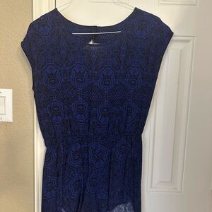 Ambiance Blue Dolman Sleeve Sundress
